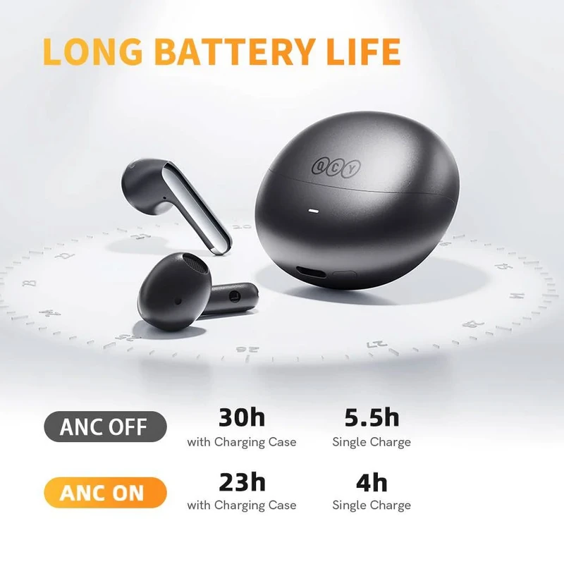 هدفون بلوتوثی کیو سی وای HT10 AilyBuds Pro